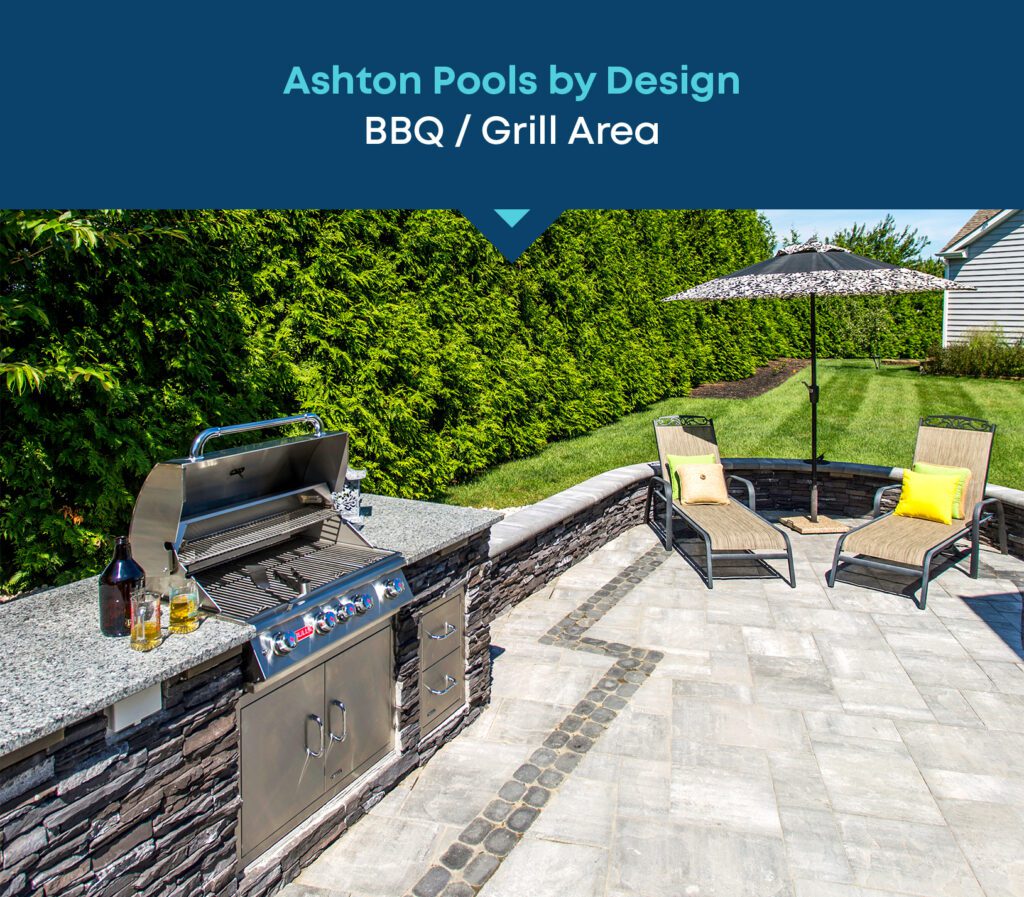 bbq and grill area 