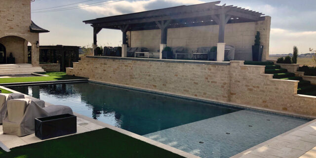 Geometric pools - Custom Pools of Lubbock - Master Pools Guild