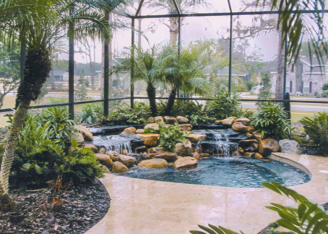 Indoor water feature - Master Pools Guild