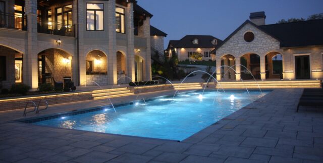 Geometric pool - Vaughan Pools - Master Pools Guild